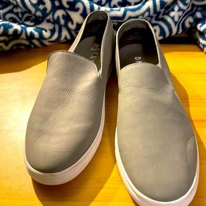 DKNY slip-on shoes. Gray, NEW
